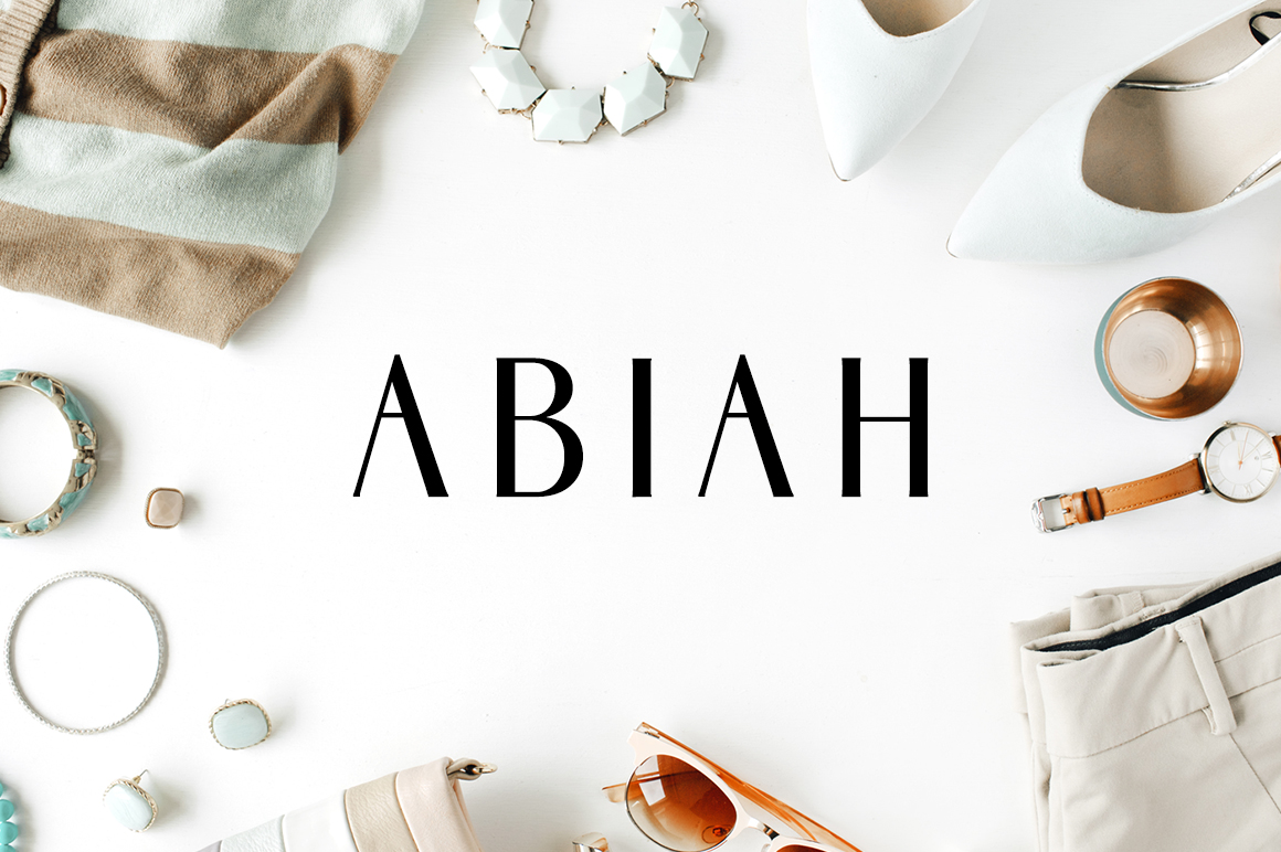 Abiah: A Modern Sans Serif for Web Design