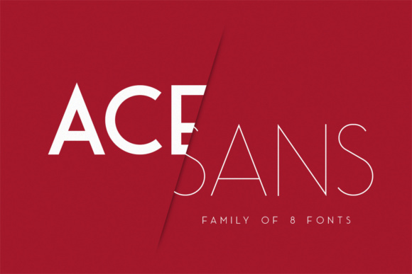 Ace Sans Family: Modern Typography for Impact