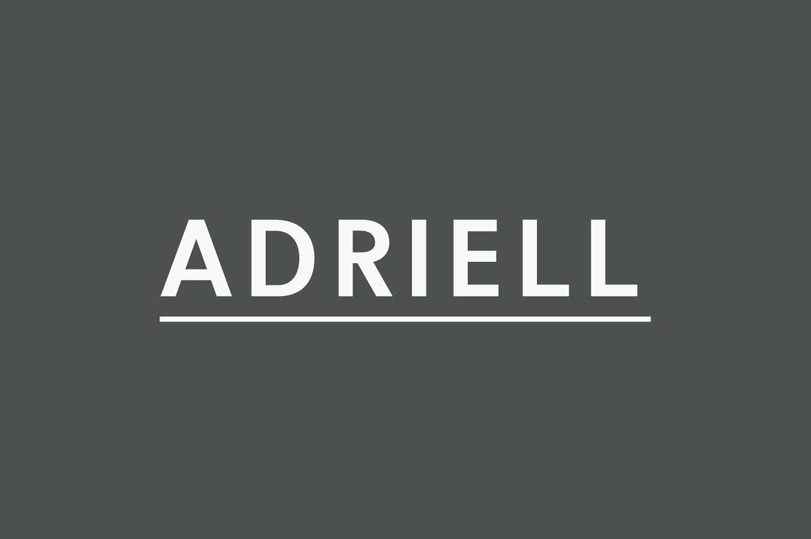 Adriell: A Modern Font for Campaigns