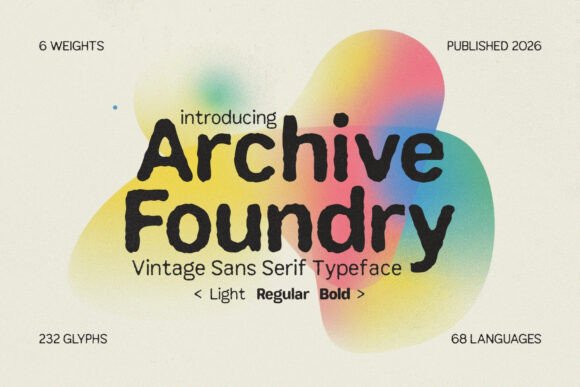 Archive Foundry: A Font with Character