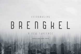 Brengkel: A Modern Font for Creative Projects