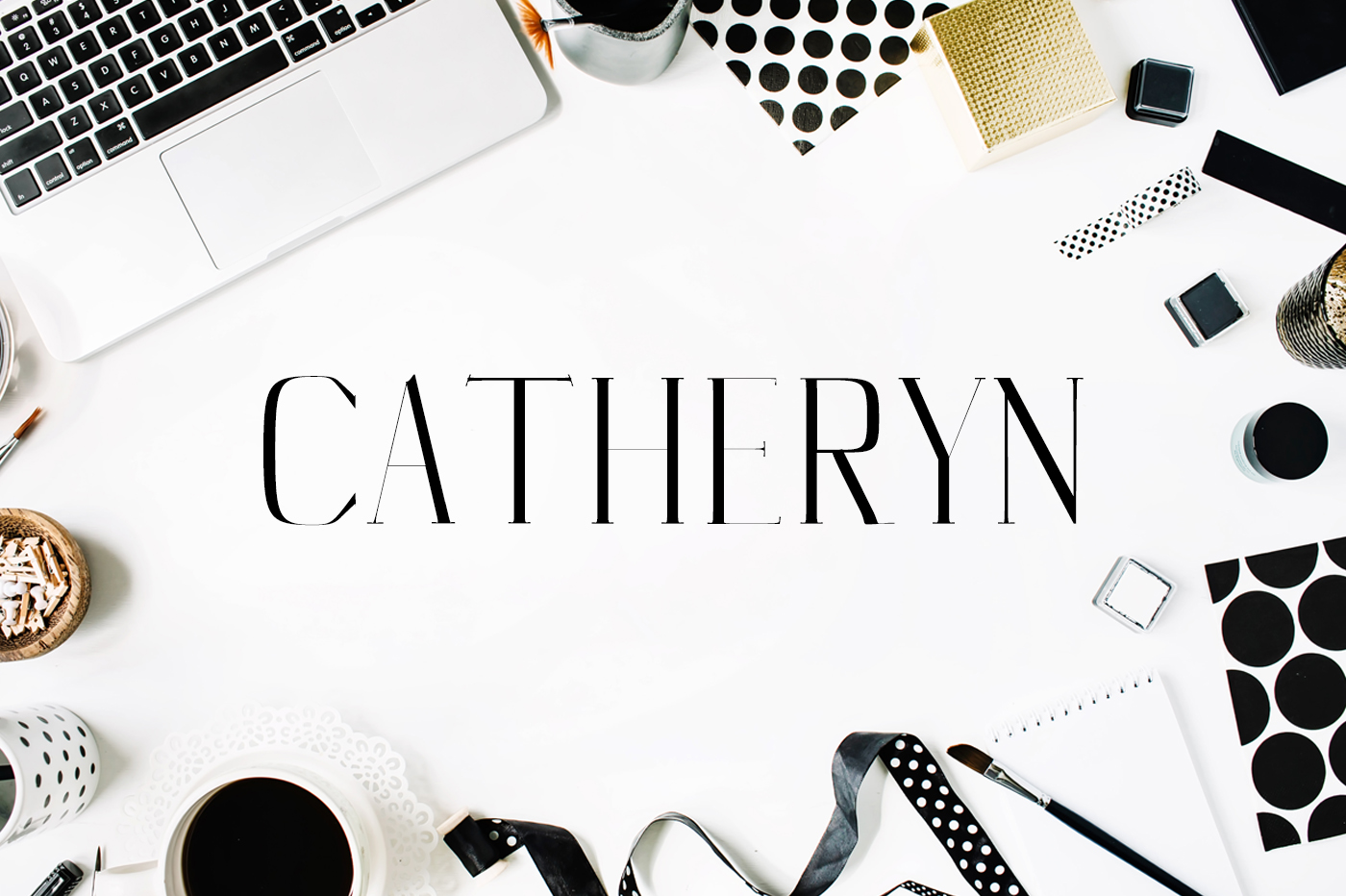 Catheryn: A Serif Font for Modern Web Design