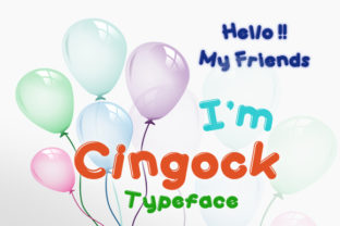 Cingock: A Playful Sans Serif for Editorial Charm