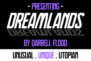 Dreamlands: A Stylish Sans Serif Font for Crafters & Sellers