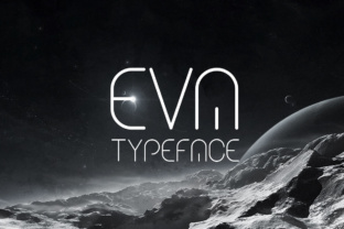 Eva Typeface: A Futuristic Font for Modern Design