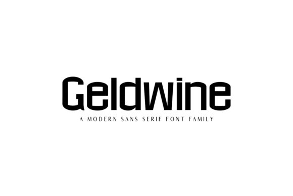 Geldwine Family: A Modern Font for Business