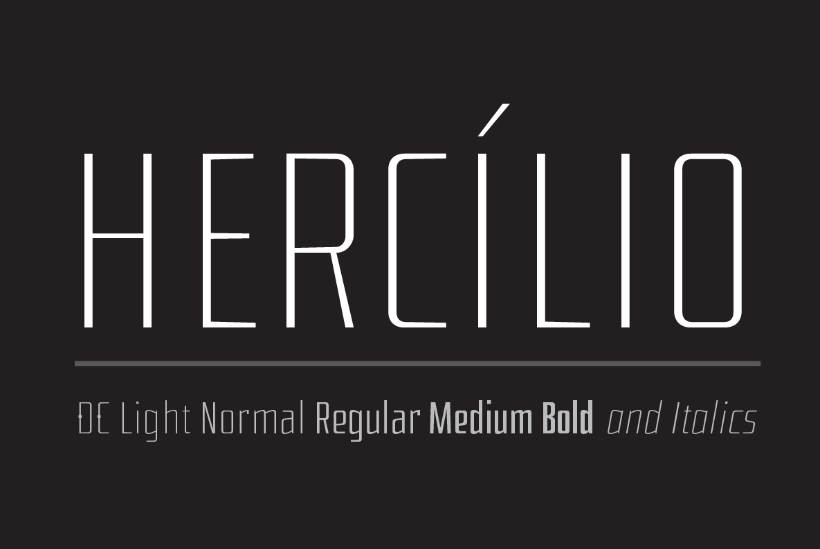 HercΓlio: A Serif Font for Creative Campaigns