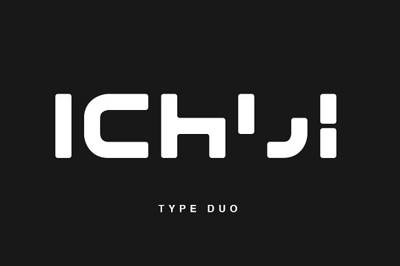 Ichiji: A Modern Font for Business Branding