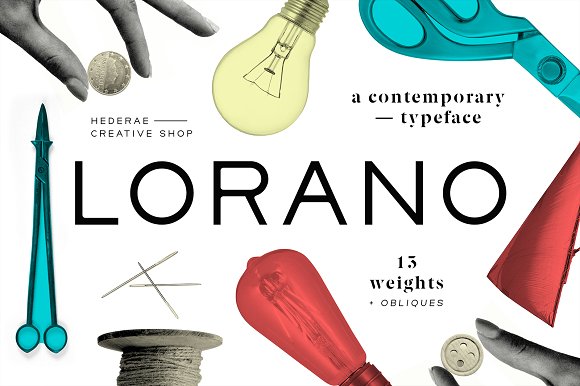 Lorano: A Modern Sans Serif for Campaigns