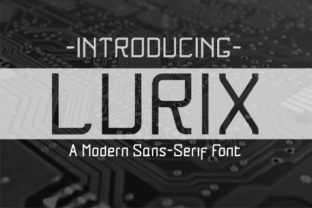 Lurix: A Modern Sans Serif Font for Scroll-Stopping Marketing