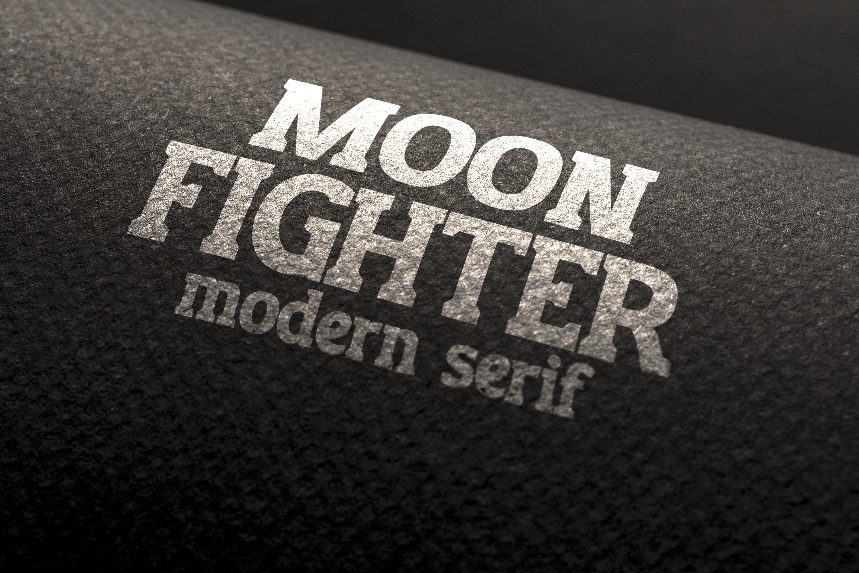 Moon Fighter Font for Creative Projects