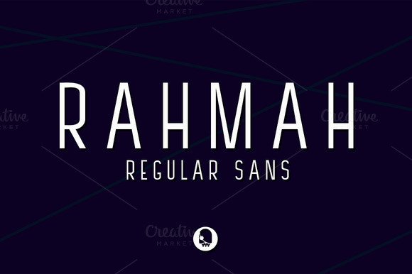 Rahmah: A Font for Business Brilliance