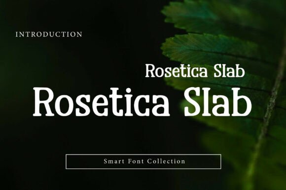 Rosetica Slab Font for Creative Projects