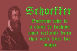 Schoeffer Font for Web Design