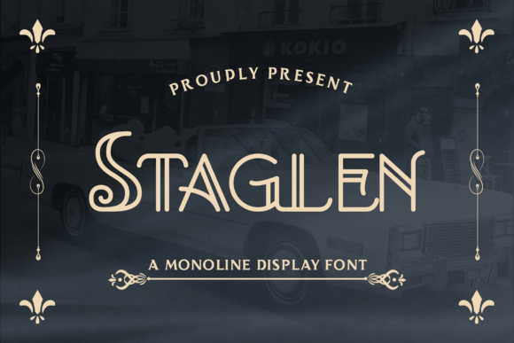 Staglen: A Sophisticated Display Font
