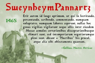 Sweynheym Pannartz Font