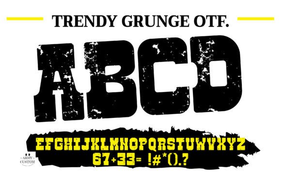 Trendy Grunge Font Review